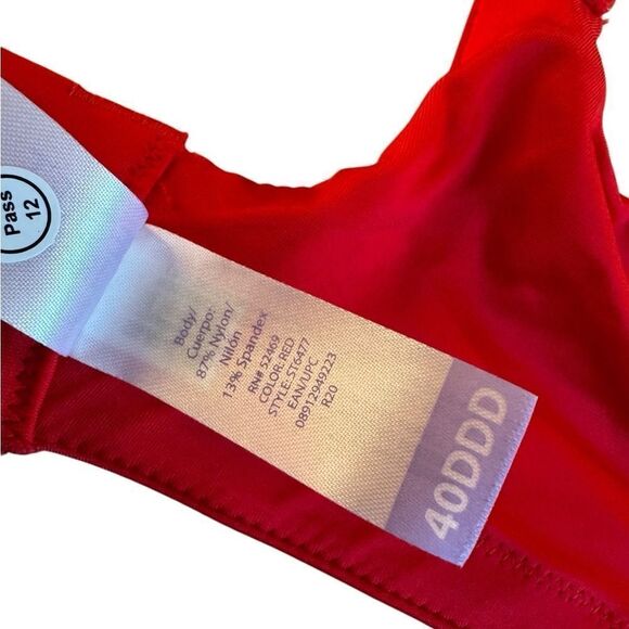 Secret Treasures Intimates Women's Push Up Bra Red Rover Size 40DD - Picture 4 of 8